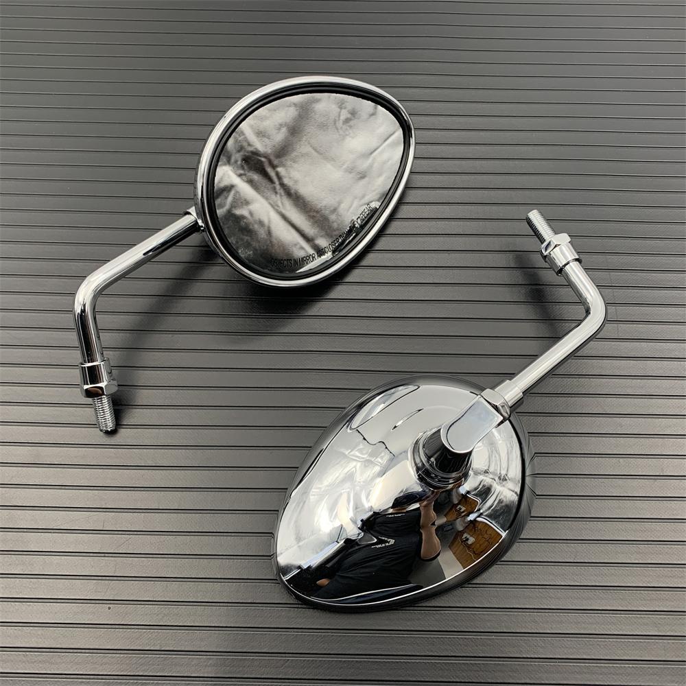 Матовый черный хромированный руль мотоцикла, боковые зеркала заднего вида для индийского вождя, разведчика, роудмастера