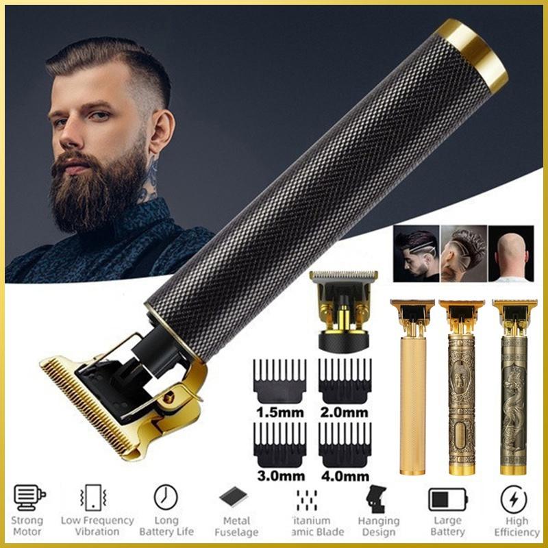 НОВАЯ USB-машинка для стрижки волос Парикмахерская Профессиональный электрический триммер для волос Бритва Триммер для бороды 0 мм Мужская машина для стрижки волос NW011