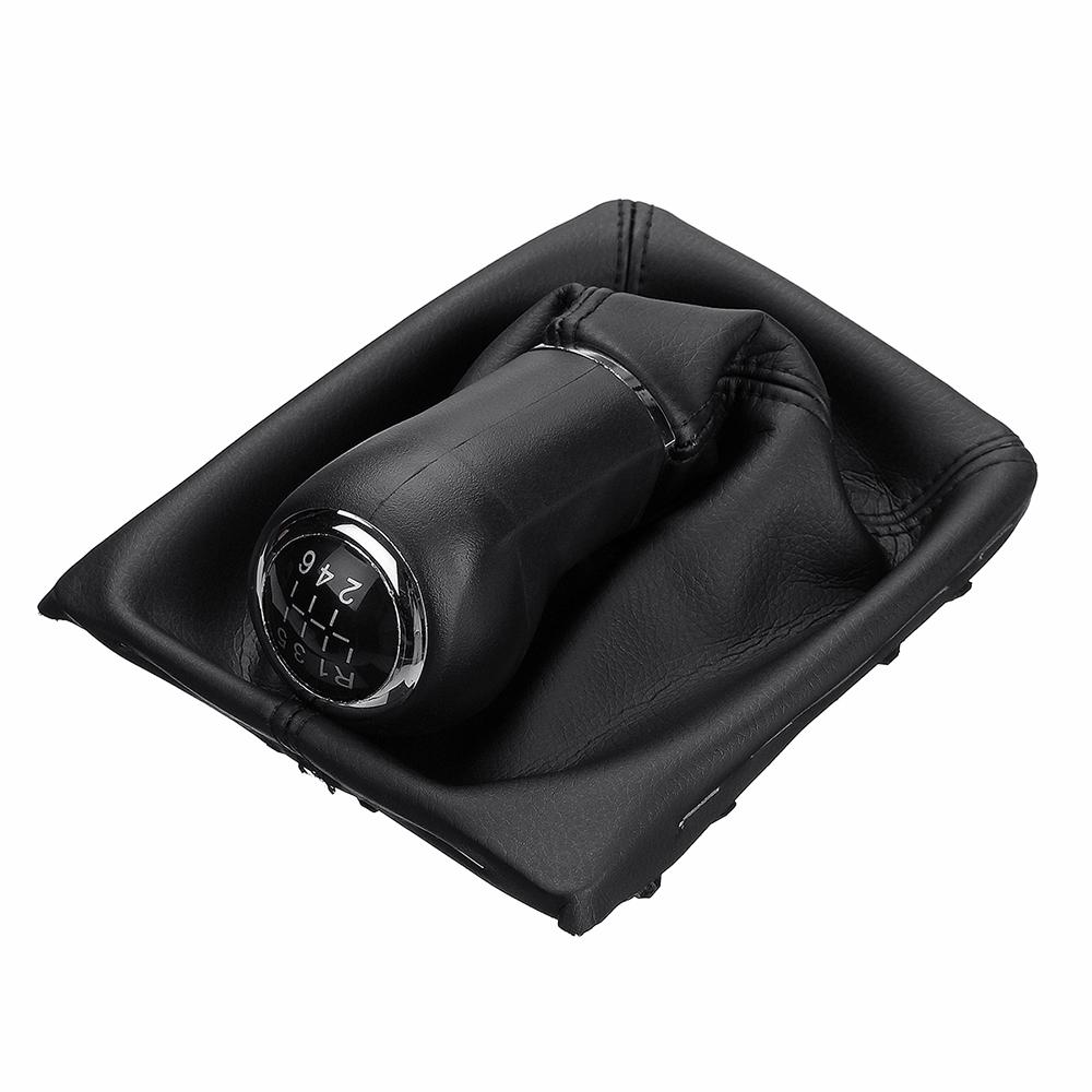 6 Speed Gear Knob Shift Stick Gaiter for Vauxhall Opel Astra Corsa D Zafira B 05-10