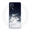 Чехол Maniacase для Oppo A16S логотип nike гора полет