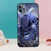 Japanese Samurai Case For iPhone 14 13 12 11 15 16 Pro Max X XR XS Max 14 Plus Soft Back Cover