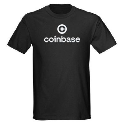 COINBASE Криптобиржа Футболка Унисекс Футболка