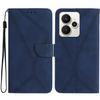 For Realme 15 5G/Realme 15 Pro 5G Case Skin Touch Lines Imprinted PU Leather Flip Phone Cover