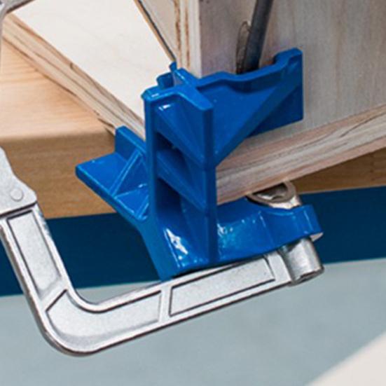 Угловой зажим 90 градусов Эргономичная ручка Регулируемая толщина Многоцелевой ручной Прямоугольный зажим Инструмент для деревообработки