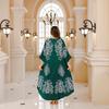 Beaded Middle Eastern Abaya for Women - Dubai & Turkey Style