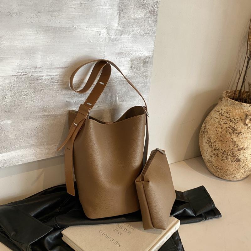 Tooxika Французская ретро сумка-ведро большой вместимости новая универсальная сумка сумка-мессенджер