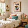 Nordic Wall Art Colorful Motivational  Inspirational Slogan Canvas Painting Modern Style Poster Prints Living Room Wall Decor