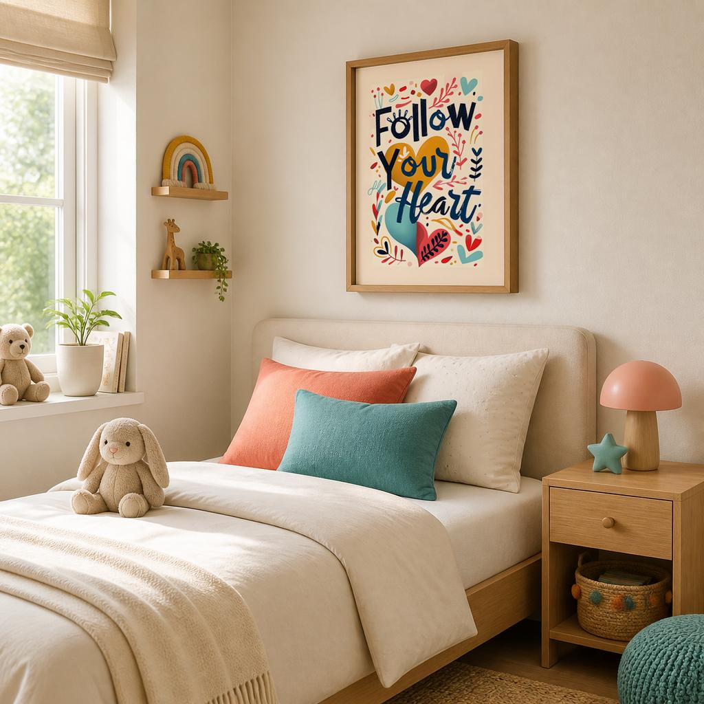 Nordic Wall Art Colorful Motivational Inspirational Slogan Canvas Painting Modern Style Poster Prints Living Room Wall Decor