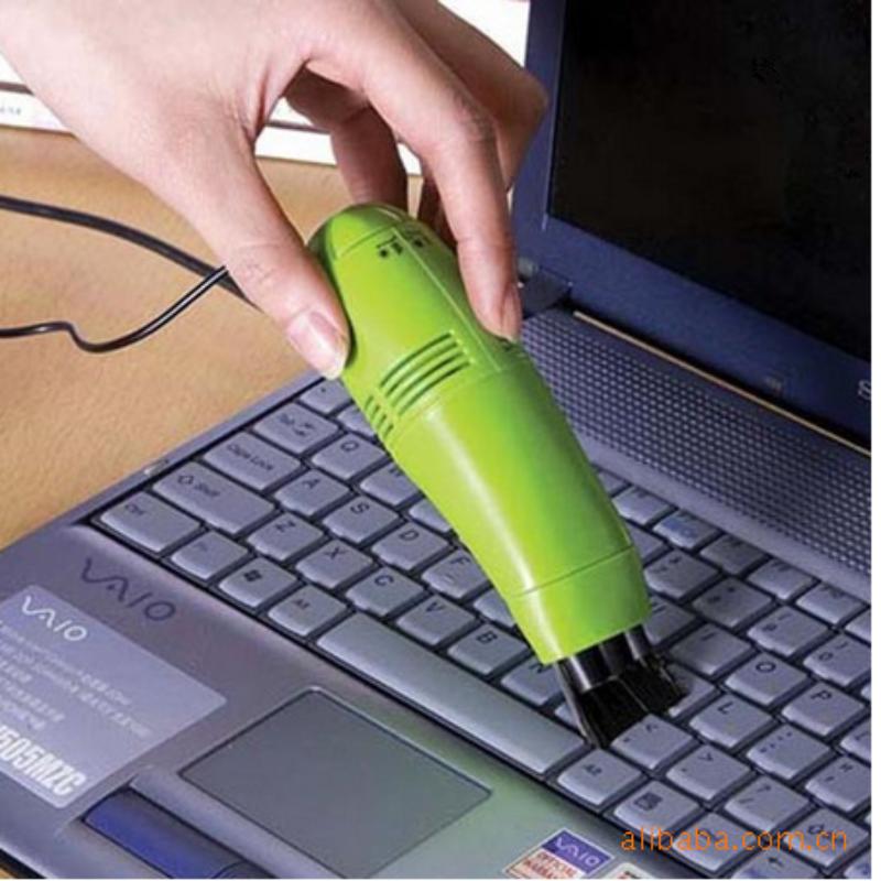 USB-пылесос для клавиатуры Компьютерный пылесос для клавиатуры Портативный мини-ручной набор для чистки пыли щеткой для ПК и ноутбука