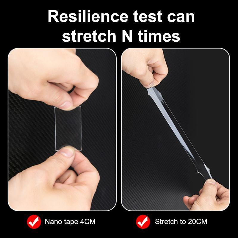 Нано Лента Супер Прочная Двусторонняя Лента Экстра Сильный Клей Нескользящая Лента Водонепроницаемая Прозрачная Лента Для Кухни Ванной