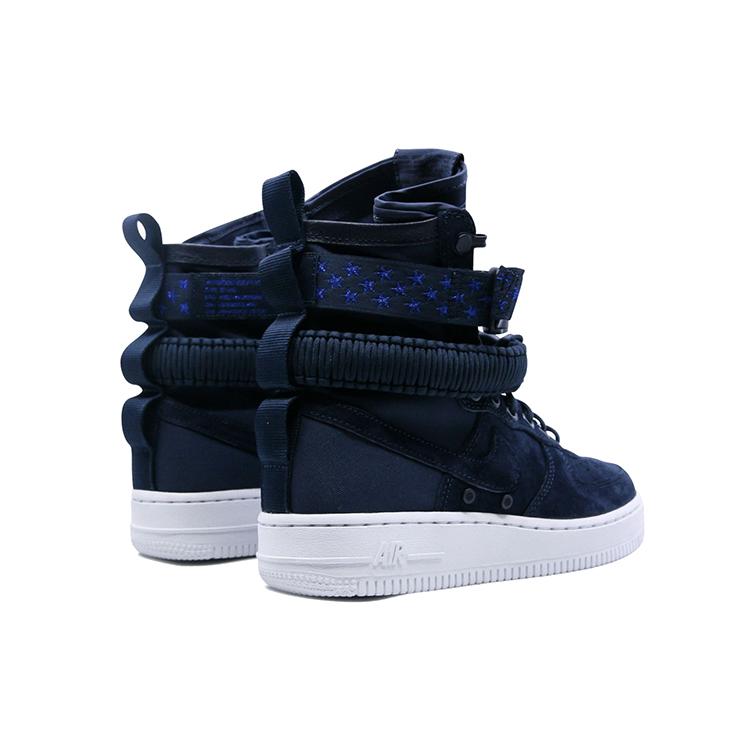 Nike Sf Air Force 1 High 'Midnight Navy' Женские 857872-401