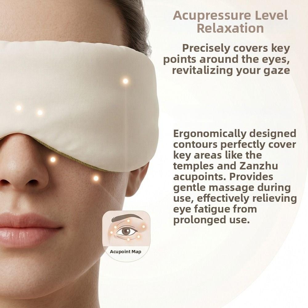 Gentle Pressure Sleep Eye Cover Full-Coverage Gravity Eye Shade Travel Relax Eyepatch Students
