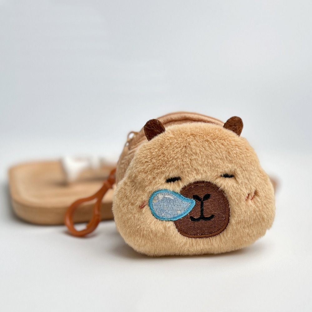 Сумка для денег Capybara Plush Кошелек Сумка-молния Capibara Наушники Чехол для улицы