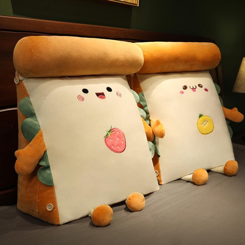 Soft Bed Back Cushion Pillow Waist Cushion Triangular Pillow Bed Pillow Sleeping Waist Pillow Sofa Cushion Floor Cushion