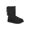 UGG Клетчатые с бантом Снежные ботинки 'Черный' Женские 1138131-BLK