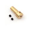 Brass 3.17Mm Electric Drill Chuck Jt0 Coupling Motor Shaft Coupler Clamp
