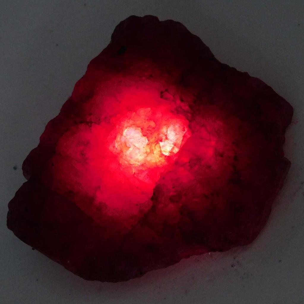 Big Sale !! Natural Uncut Red Ruby Rough 177 Carat CERTIFIED Gemstone Loose 1AZ-39