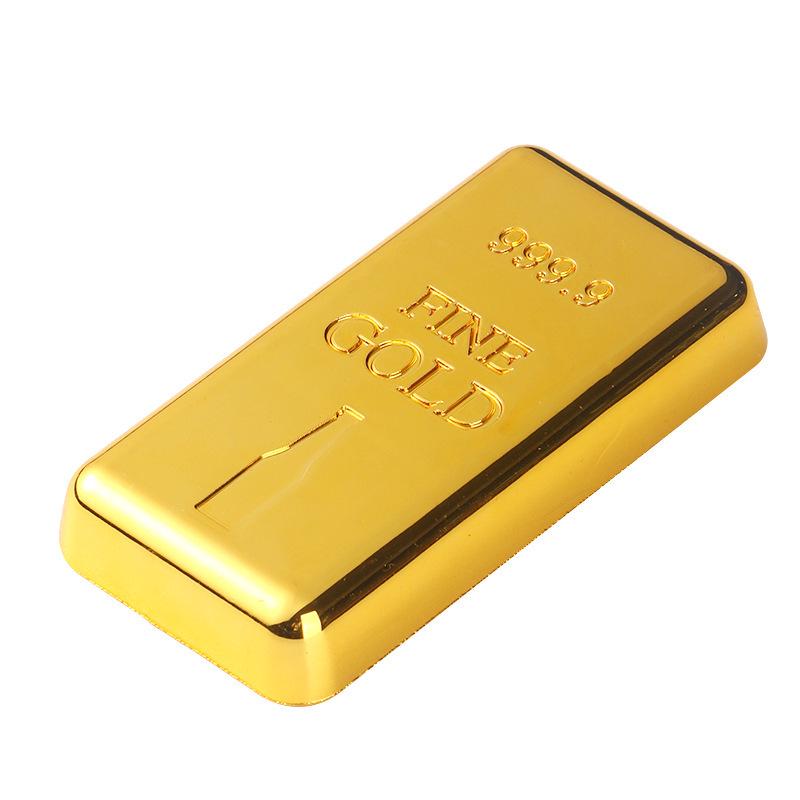 Stainless Steel Gold Brick Card-Style Easy-Pull Wine Opener - Free Shipping for New Customers