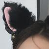 4 шт./компл., костюм кошки, набор аксессуаров для косплея, плюшевый материал, повязка на голову с кошачьими ушками, ожерелье-колокольчик, коготь, перчатки, хвост, набор