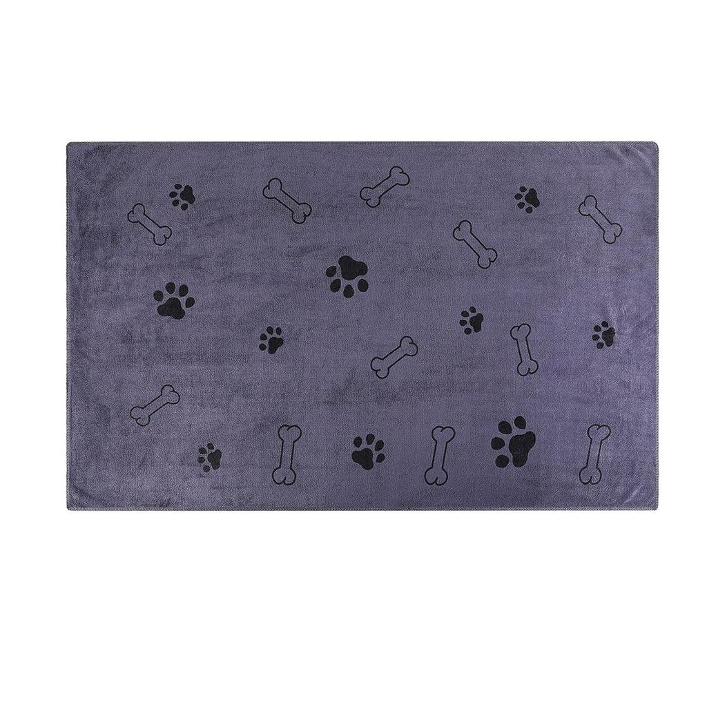 1 шт. Полотенце для сушки собак, кошек, домашних животных, полотенце для щенков, микрофибра, быстросохнущее полотенце для ванной с когтями для собак, товары для купания домашних животных, впитывающая средняя собака