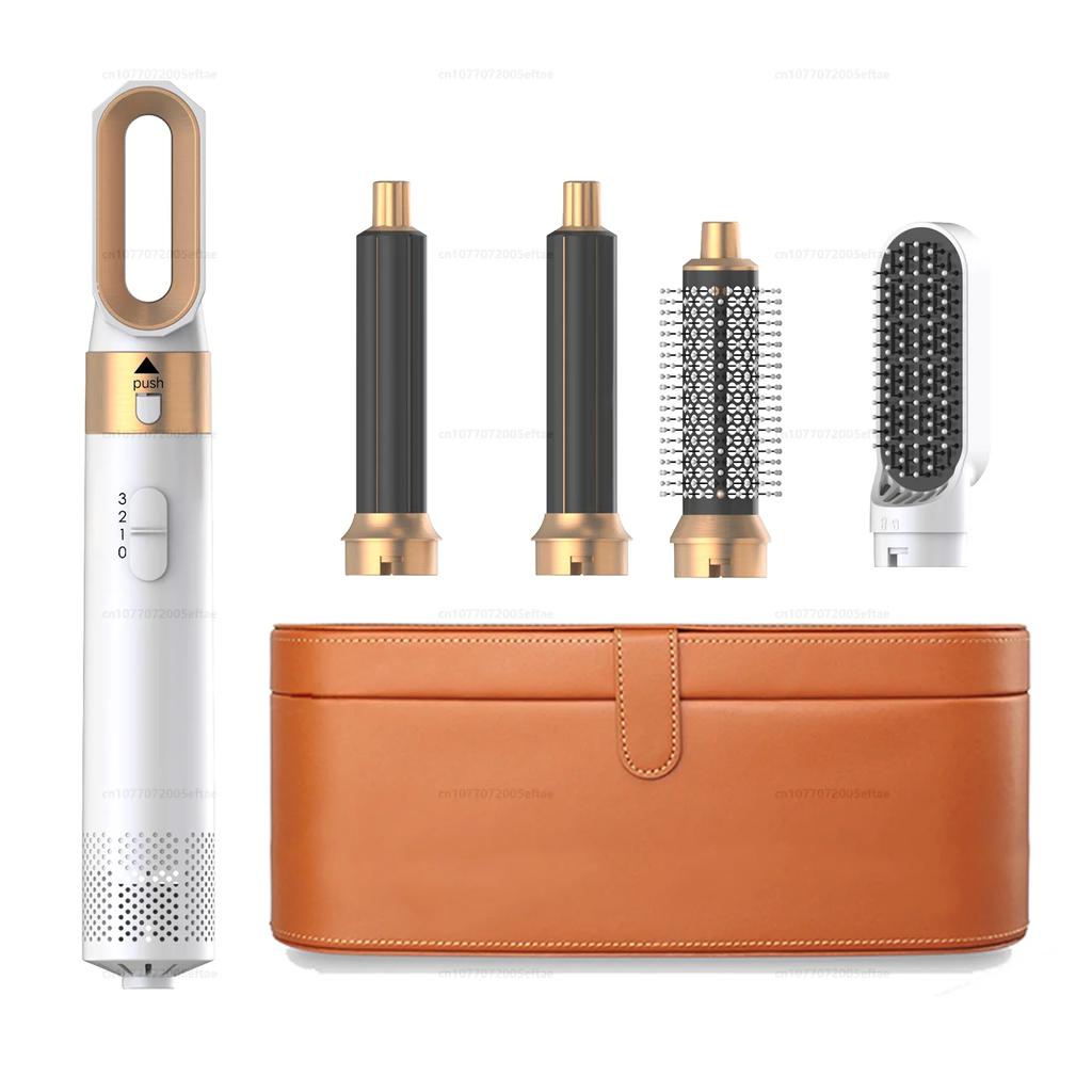 5 в 1 набор фенов и расчесок профессиональный стайлер с горячим воздухом для завивки, выпрямления и придания объема волосам дома