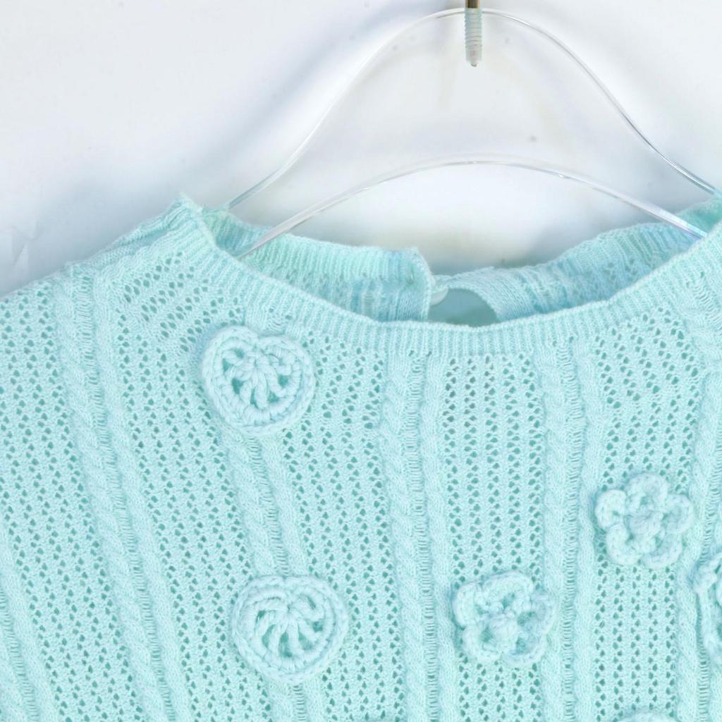 Женский трикотажный комплект «Камелия»: Кардиган, Жилет + Юбка – Весенне-летний стиль лесной феи