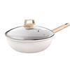 Non-Stick Wok Frying Pan Home Steak Skillet Pancake Fried Induction Cooker Gas Stove Special Saucepan Maifan Stone Nonstick Pot