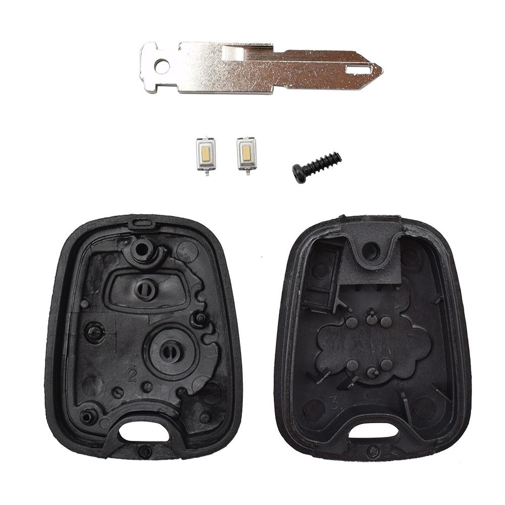 Чехол для дистанционного ключа автомобиля для Peugeot 307 107 207 407 для Citroen C1 C2 C3 C4 C5 Switch NE73 Blade