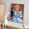 Disney Набор для алмазной мозаики ручной работы DIY 5D домашний декор подарок уникальная идея Золушка бабочка для стен