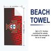 PORTUGAL Print Beach Towel, Large Soft Quick Dry Towel for Beach Camping Swimming