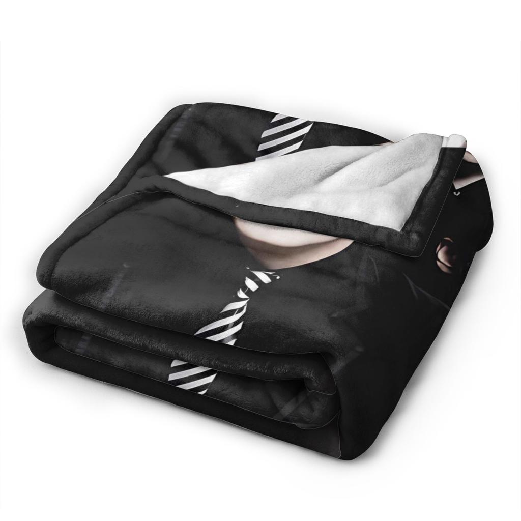 Soft BlanketChild Picnic My Chemical Romance Band Throw Blanket Flannel Bedspread For Living Room Street Trend Sofa Bed Cover