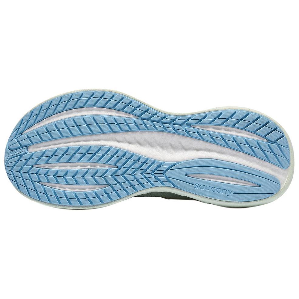 SAUCONY Triumph 22 Удобные Мягкие Поддерживающие Амортизирующие Низкие Тренировочные Кроссовки для Бега на Длинные Дистанции Женские кроссовки Светло-зеленые S10964-605