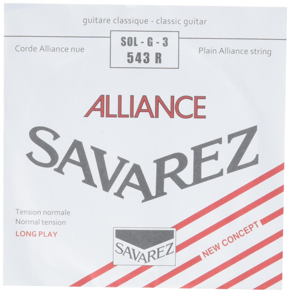 SAVAREZ Classical Guitar Strings Normal Tension 3 Strings 543R (3rd)