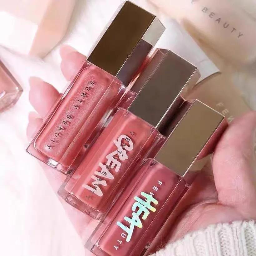 Блеск для губ Gloss Bomb Многоцветный Увлажняющий Сияющий Блестящий Плампер для губ Макияж Для начинающих Жидкая помада Женский макияж Косметика