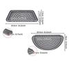 Silicone Water Dispenser Drip Tray Raised Grooves Drip Catcher Tray  Water Dispenser Use