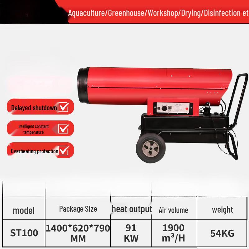 Jaddas ST100 Industrial Fuel-Fired Heater