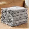 Charm Bamboo Charcoal Microfiber Cleaning Products Degreasing Rag Kitchen Supplies Absorbent Japanese Dish Towel Thickened