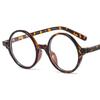 Fashion Anti-Blue Glasses Women & Men Optical Eyewear Retro Art Spectacles Round Frame Eyeglasses