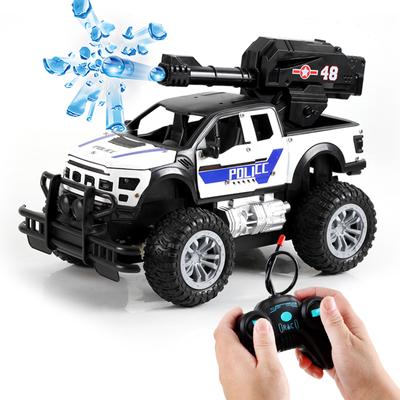 Автомобиль с дистанционным управлением, 1:18 масштаб вездеходная стреляющая водяными бомбами машина с дистанционным управлением, перезаряжаемая