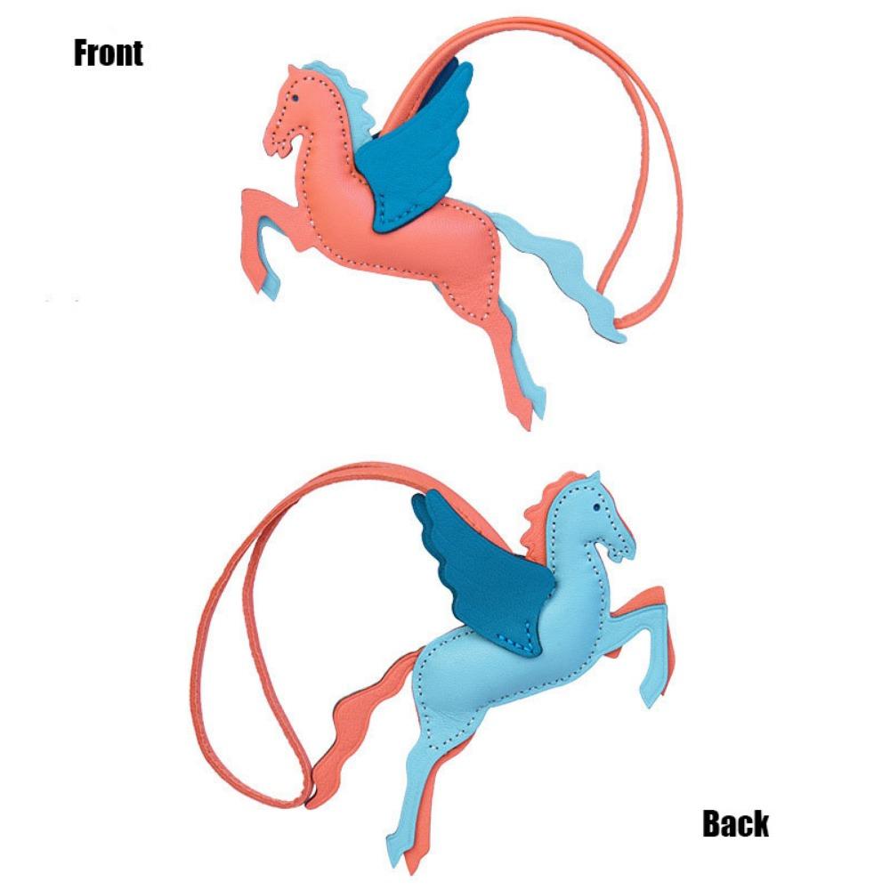 С брелоком-подвеской для сумки Pegasus, модные автомобильные подвески, брелок для ключей в виде лошади для дам