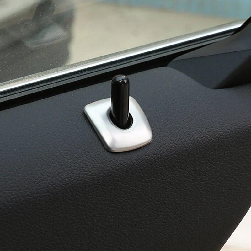 4Pcs Car Styling Door Pin Decorative Bolt Circle Covers Sequin Interior Stickers Auto Accessories For BMW 3 Series G20 G28