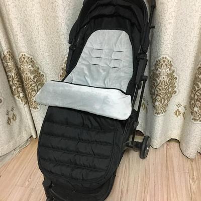 Теплый зимний конверт для ног: Ветрозащитный, Утепленный, Хлопковый спальный мешок для детской коляски