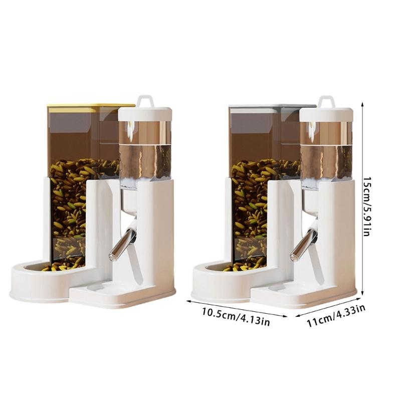 Stable Hamster Water Feeders Anti Spill Reduces Water Loss Maintains Clean Environment Practical Feeding Solution