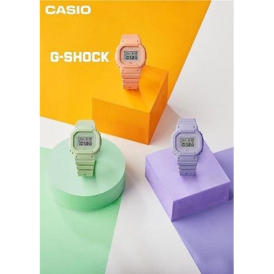 Наручные часы Casio G-Shock оригинальный японский продукт модель среднего размера GMD-S5600BA-6JF женские фиолетовые