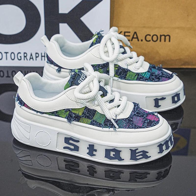 Новые мужские дизайнерские модные дышащие спортивные кроссовки для увеличения роста, легкие и удобные мужские туфли 39-44