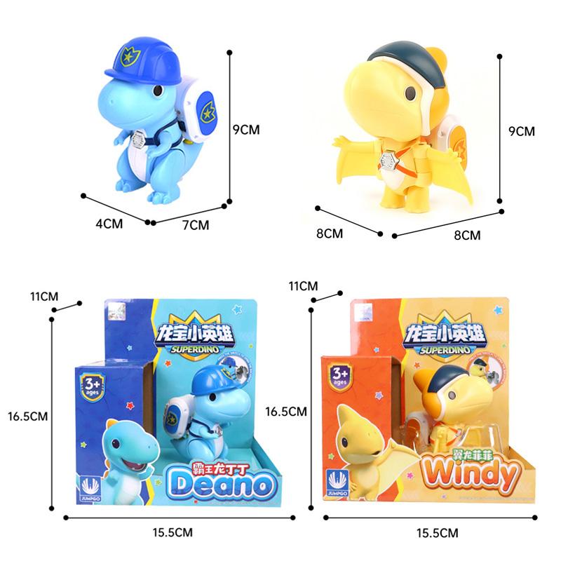 Мини Супер Дино АБС Деформация Игрушки Динозавры Фигурки СуперДино Дин/Сера/Бен Спасательная Игрушка для Детей Подарок