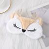 Cartoon Animal Plush Eye Mask, Light-blocking Sleep Eye Mask, Cute Home Nap Eye Mask