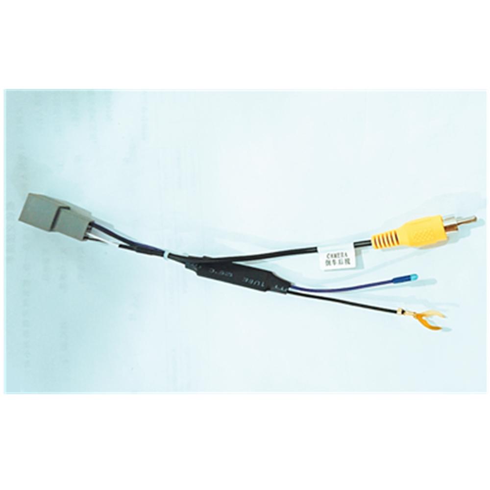 Car Rear Reversing Camera Video Plug Converter Cable For 2008-2014 Honda City