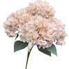 Artificial Hydrangea Flowers, Heads Of Artificial Flowers, Realistic Silk Flowers, Suitable For Front Porch, Garden, Patio And Wedding Decorations.