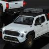 lqbn4 Travel Version 1/24 TOYOTA Tacoma Pickup Alloy Car Model Diecast Metal Off-Road Vehicles Car Model Sound and Light Kids Toy Gift